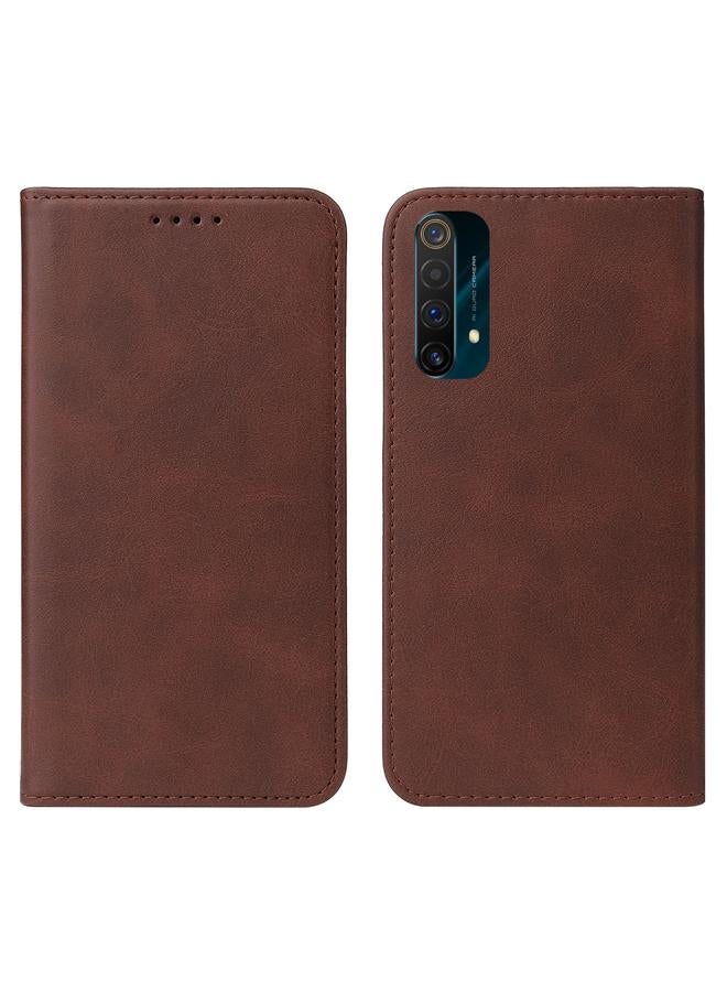 S-TOP Case For Realme X50 5G Magnetic Closure Leather Phone Case - Image 2