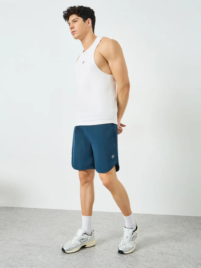 Styli Men Regular Fit Running Shorts with Zipper Pocket