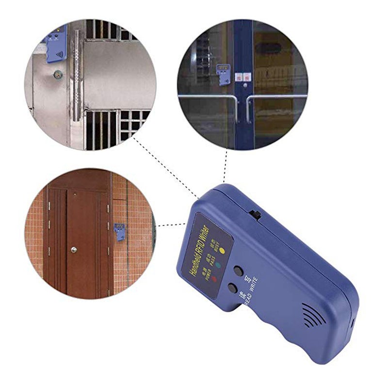 Handheld 125KHz RFID ID Card Copier Writer Duplicator Programmer Reader Code Writable EM4305 ID Keyfobs Tags Card Key Cards - Image 4
