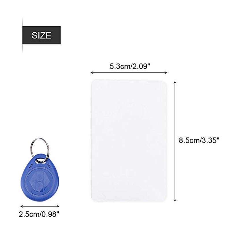 Handheld 125KHz RFID ID Card Copier Writer Duplicator Programmer Reader Code Writable EM4305 ID Keyfobs Tags Card Key Cards - Image 5
