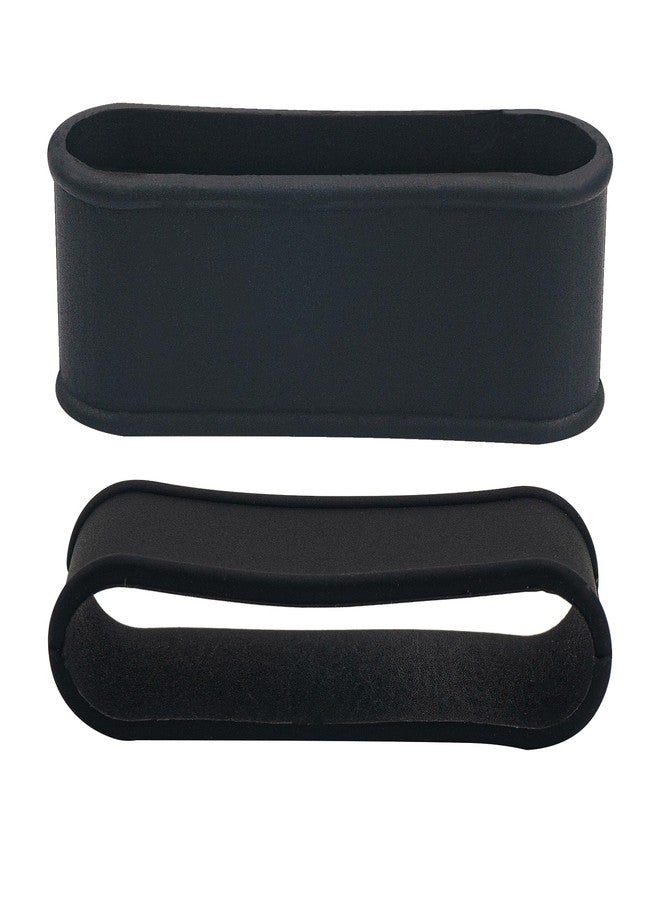 Amviner 4PCS Pickleball Racquet Grip Bands, Black, Tennis Racquet Secures Overgrip - Image 4