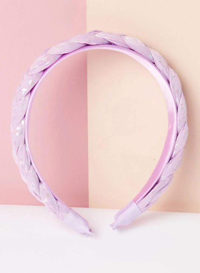 Babies & More Babies & More Newborn Girls Purple Headband