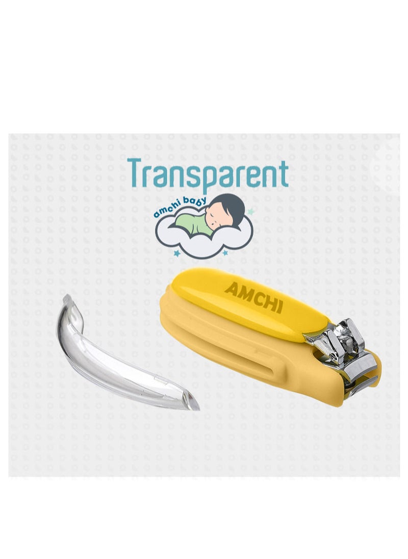 amchi baby Cartoon Baby Nail Clipper -Yellow  - Image 4