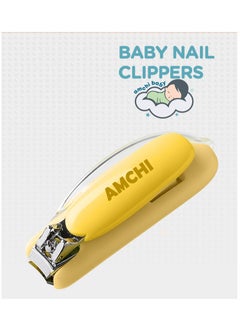 amchi baby Cartoon Baby Nail Clipper -Yellow  - Image 2