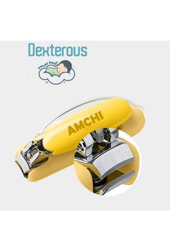 amchi baby Cartoon Baby Nail Clipper -Yellow  - Image 3
