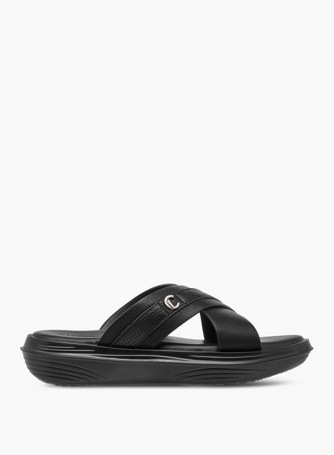 Le Confort Men's Textured Slip-On Sandals  - Image 2