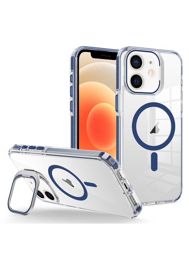 زبون جراب لهاتف iPhone 12/12 Pro J2 جراب هاتف شفاف عالي الجودة مزود بإطار مغناطيسي MagSafe - Image 1