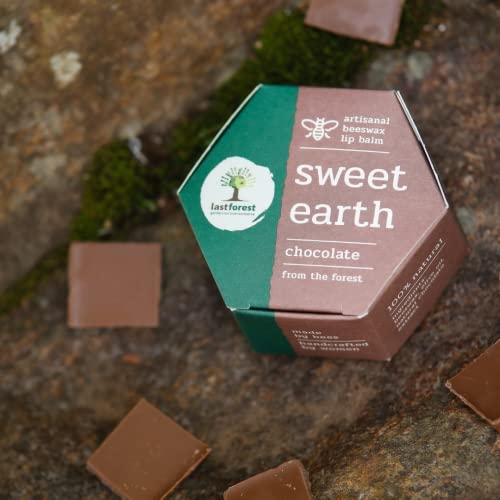 Last Forest Beeswax Lip Balm for Men & Women 5g, Non-sticky, 24 Hrs Lip Moisturizer For Dry And Chapped Lips, Nourish & Protect (Chocolate) - Image 2