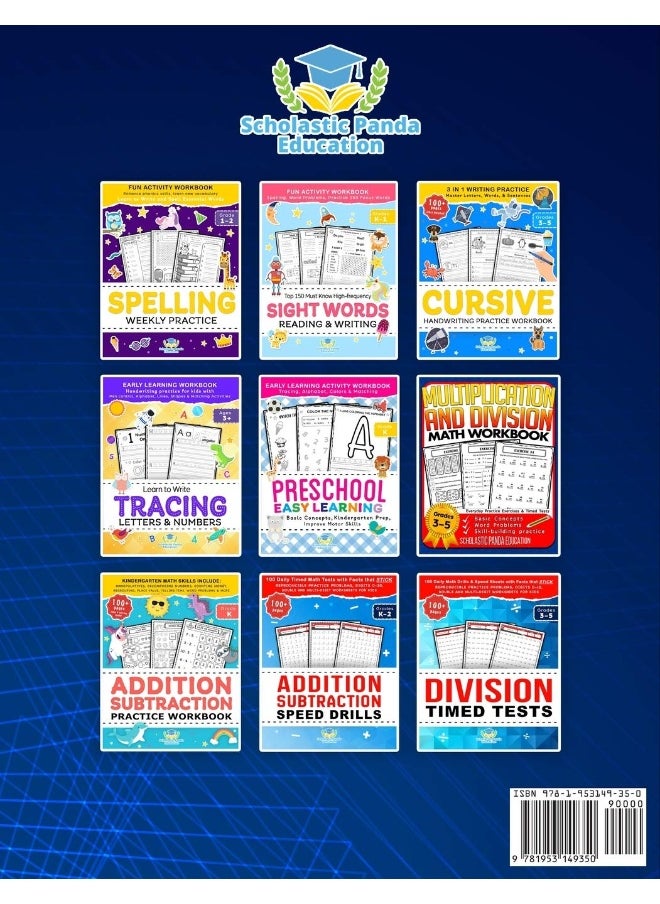 null - Multiplication Speed Drills: 100 Daily Timed Math Speed Tests, Multiplication Facts 0-12, Reproducible Practice Problems, Double and Multi-Digit Worksheets for Grades 3-5 - Image 1