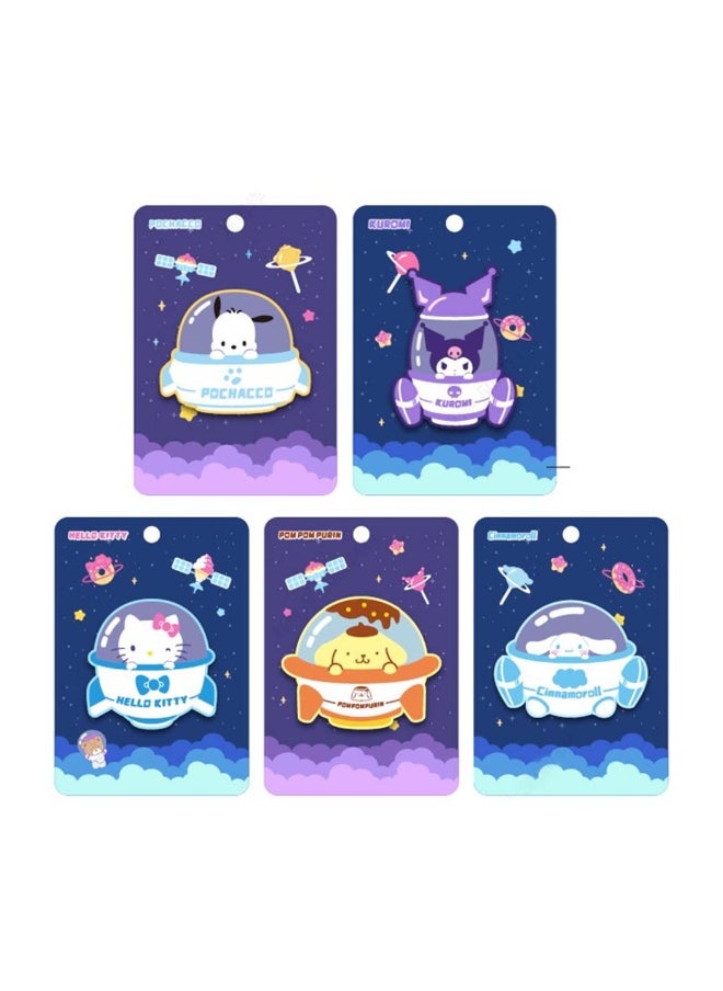 Miniso Hold your phone in a fun, secure way with this Sanrio characters Spaceship Series phone grip. 