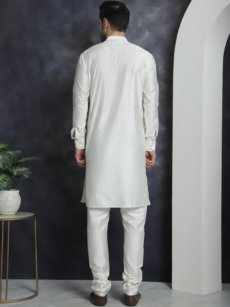 jompers قميص جومبرز للرجال من مزيج الحرير الصلب مع شرويدر - Image 2