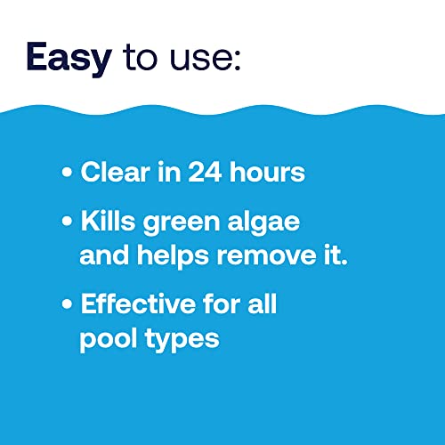 HTH 52038 Swimming Pool Care Green to Blue, Advanced Shock System, 2-Step Swimming Pool Care Solution, 1 Kit - Image 3