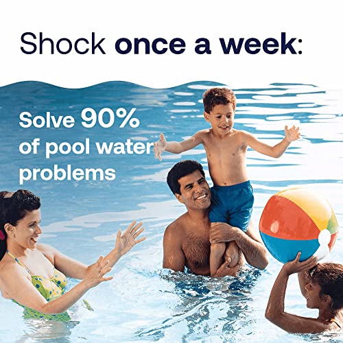 HTH 52038 Swimming Pool Care Green to Blue, Advanced Shock System, 2-Step Swimming Pool Care Solution, 1 Kit - Image 4