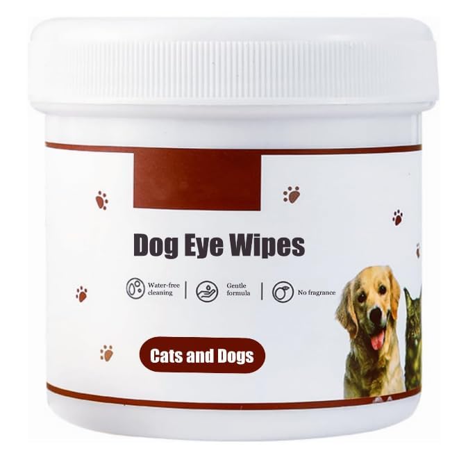 LUVINA Pet Wipes for Cleaning Eye Tear Stain, Fresh Scent Wet Wipes for Cat and Dog Grooming, Non-Woven Cleaning Pet Wet Wipes Non-irritating Cat Ear Wipes (Pack of 200 Wipes) - Image 1
