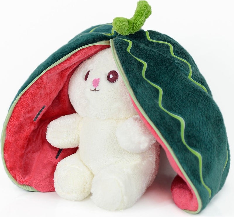Canestar Special Gift for Lover Watermelon Rabbit Special Design - Both Watermelon and Rabbit with Zippered Structure  - Image 4