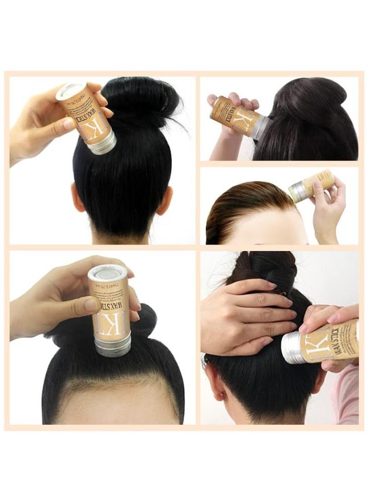 اي كي تي عصا شمع الشعر، شمع تصفيف الشعر المستعار الناعم، عصا ملساء للشعر غير الدهني، عصا دهن الشعر للشعر المتطاير والشعر المجعد - 2.7 أونصة - Image 5