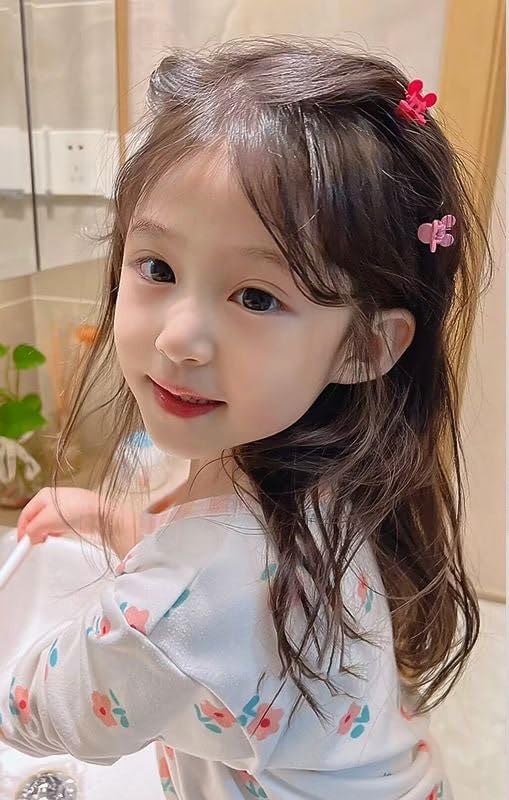 Cozron Cozron 10 Pcs Korean Hair Claw Clip Cute Hair Clip For Girls Korean Style Hair Clip Hair Styling Clip Small Butterfly Hair Clip Cute Mini Hair Claw Rabbit Shape hair Claw Clip 2024 - Image 3