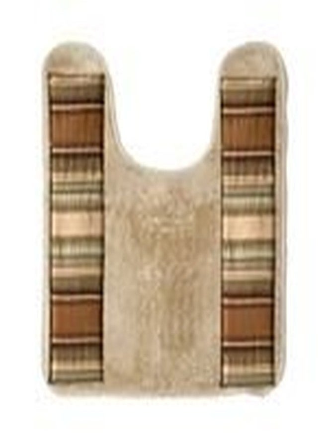 Popular Bath Contempo Modern Bathroom Contour Classic Luxury Bath Contour Contemporary Decor Beautiful Shower Mat Unique Design Stylish Washable Bathroom Rug Striped Bath Rug Bath Shower Tub Décor - Image 2