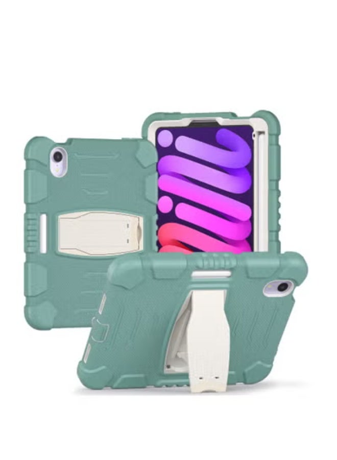 جولف لينك غطاء حماية خلفي من جلف لينك لجهاز آيباد ميني 6 من أبل، لون أخضر زمردي - Image 1