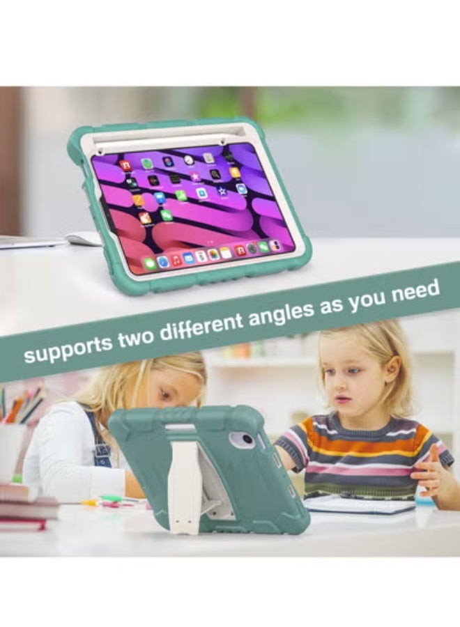 جولف لينك غطاء حماية خلفي من جلف لينك لجهاز آيباد ميني 6 من أبل، لون أخضر زمردي - Image 4