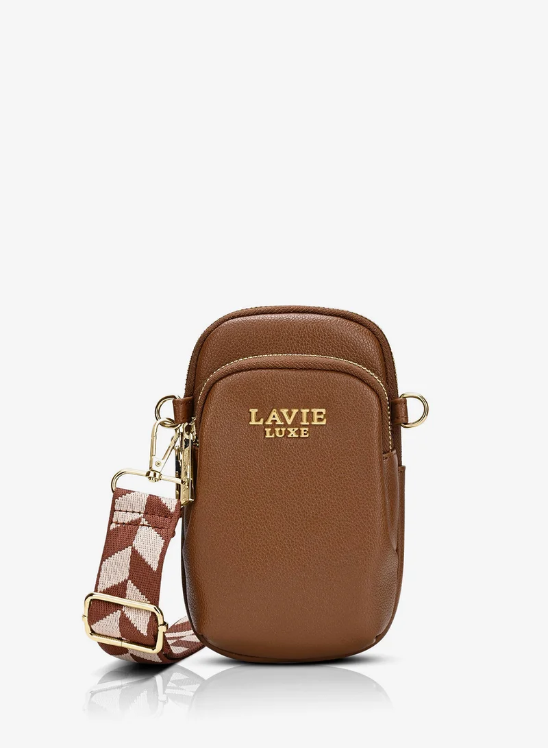 Lavie Luxe Women's Mobile Vertical26 2-Compartment (Tan)