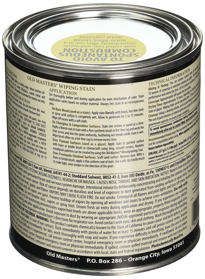 Old Masters 15204 Qt Espresso Wiping Stain 240 - Image 2