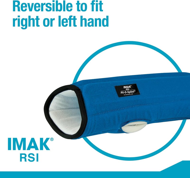 Brownmed IMAK RSI PilOSplint  Wrist Brace for Carpal Tunnel  Removable Splint  Nighttime Wrist Support for Pain Relief - Image 4