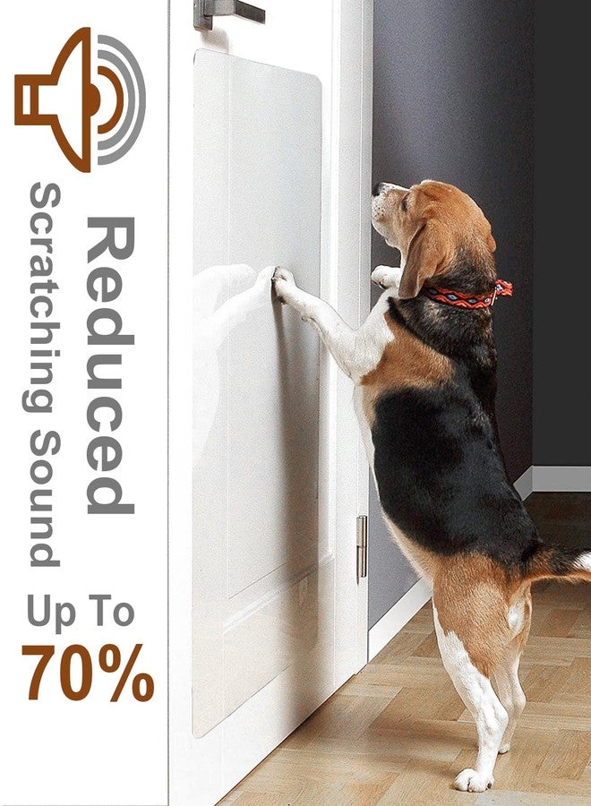 CHAGOL Door Protector for Dog and cat,Flexible Door Guard Cover，Custom-Cut Door Shield for Pets to Protect Your Door & Wall Size 43'' x 16'' (1, 43'' x 16'') - Image 2