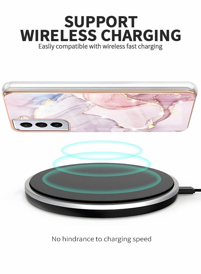 GROIC For Samsung Galaxy S23 Plus Case, Marble Shockproof Protective Phone Case,Drop Resistant Phone cover, Stylish Slim TPU Phone Shell Compatible with S23 Plus 6.6 Inch - Image 4