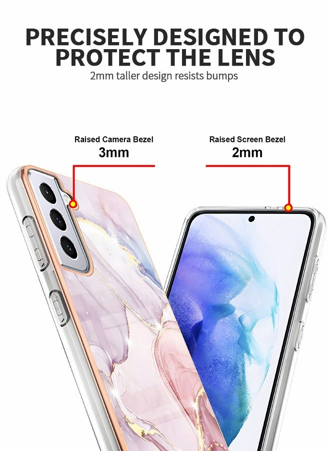 GROIC For Samsung Galaxy S23 Plus Case, Marble Shockproof Protective Phone Case,Drop Resistant Phone cover, Stylish Slim TPU Phone Shell Compatible with S23 Plus 6.6 Inch - Image 3