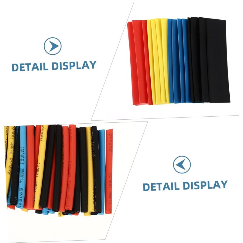 328Pcs Assorted Heat Shrink Tubing Wire Shrink Wrap Kit for DIY Electrical Insulation Protects Cables Connections Pre Cut for Easy Use and Circuit Prevention - Image 2
