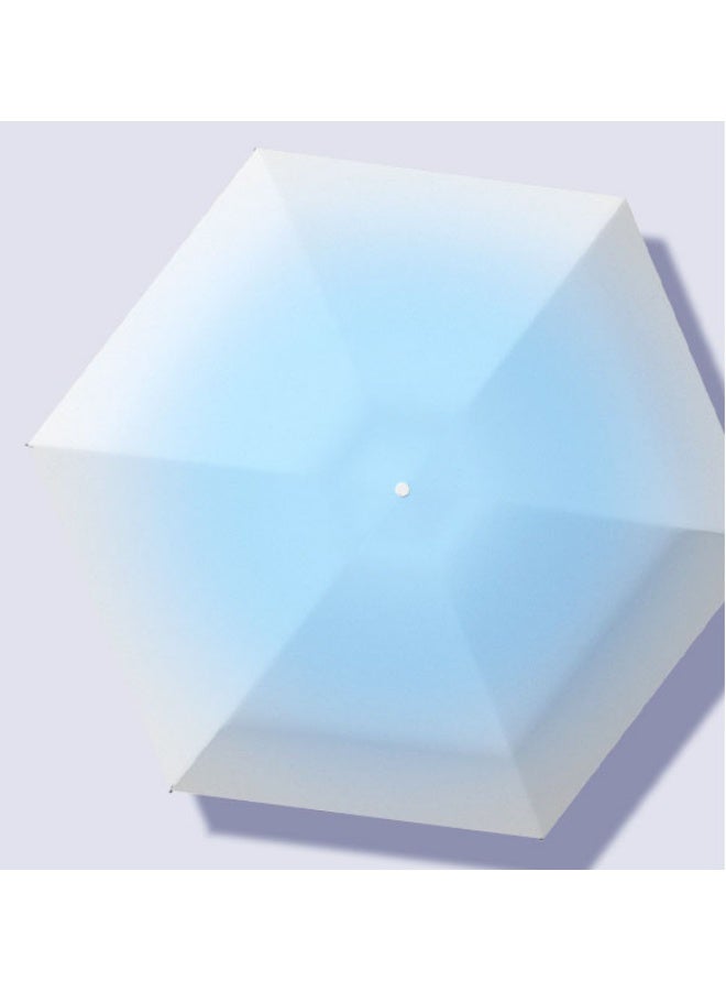 Mini Folding Travel Umbrella, UV Sun & Rain Protection, 8oz Compact for Women Men, Pocket Size for Daily Travel - Image 2