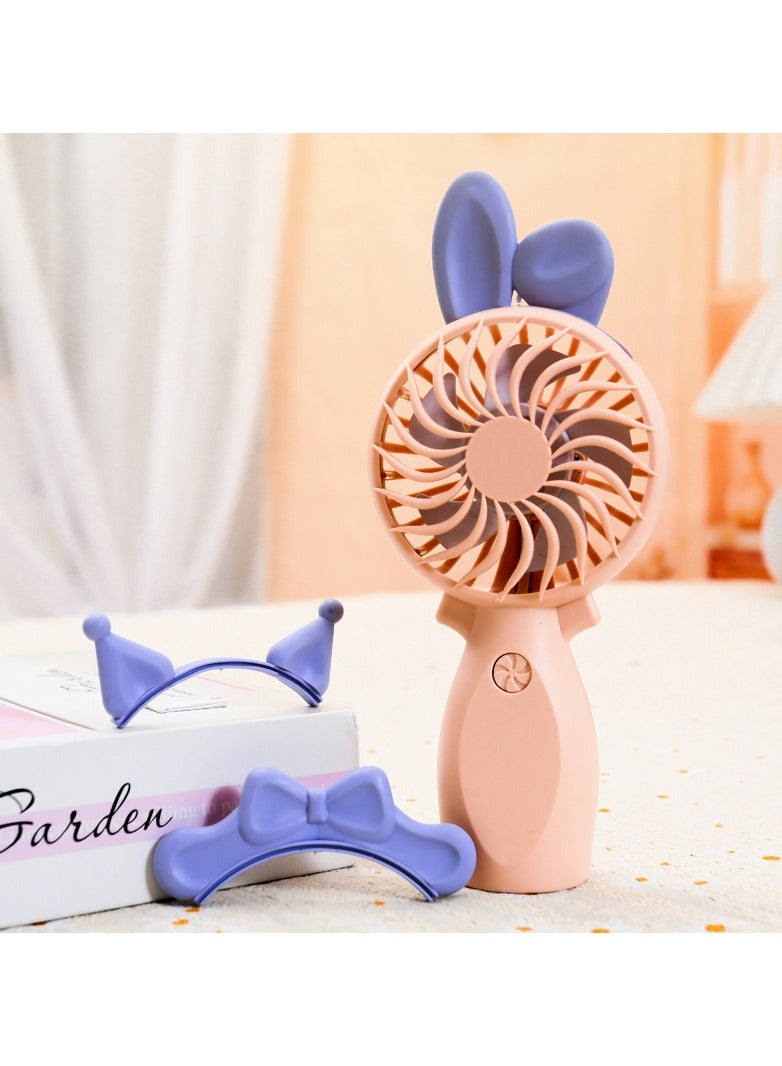 إسكدنيا مروحة محمولة صغيرة قابلة لإعادة الشحن عبر USB - Image 1