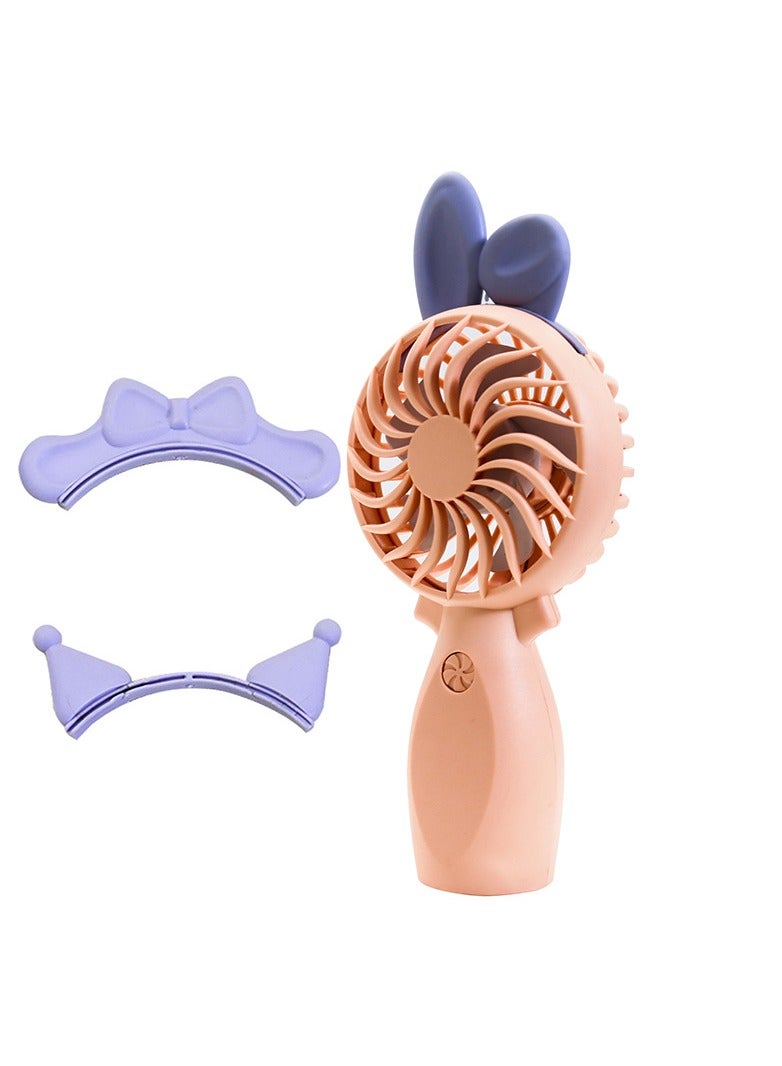 إسكدنيا مروحة محمولة صغيرة قابلة لإعادة الشحن عبر USB - Image 2