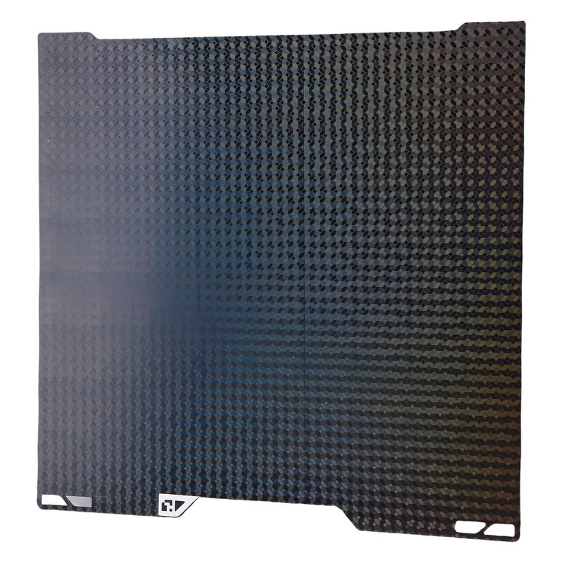 Sorandy Upgraded 13.98x13.62in Build Plate for Lab H2D, PET Sheet, Double Sided Smooth Textured, Heated Bed, Spring Steel Flexible Platform, H2D Combo 3D Printer Accessories Replacement - Image 3