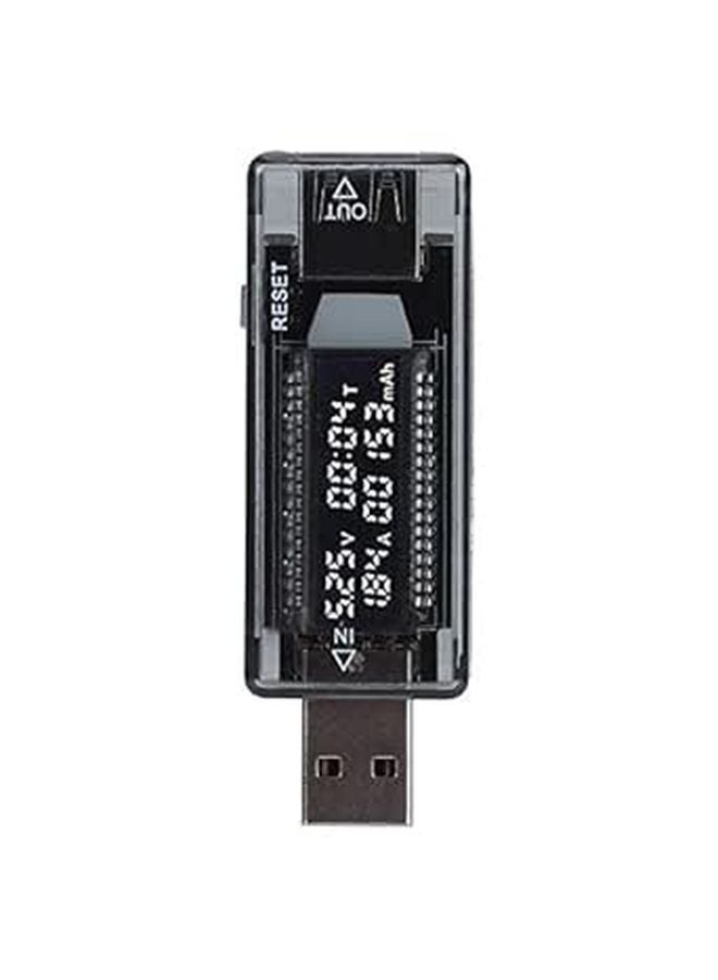 اختبار USB V21 مقياس الفولتميتر مقياس الأمبير مقياس السعة بشاشة LCD ووظيفة الذاكرة - Image 1