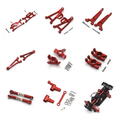 Fyfracing Metal Front Steering Arms for Hyper Go H14bm ，Replacement Accessories for Mjx 14210 14209,1/14 Brushless Rc Cars Aluminum Upgrade Spare Part - Image 1