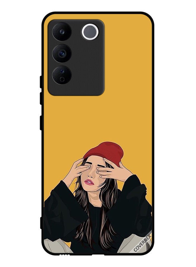 Covernex Protective Case Cover For Vivo V27e Sad Girl - Image 1