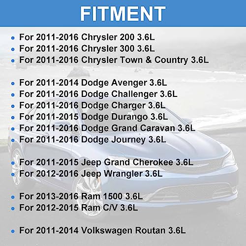 SUSUCAR 3.6 Pentastar Head Gasket Set HS26541PT Head Bolts for 2011-2016 Chrysler 200 300 Dodge Charger Journey Ram 1500 Jeep Grand Cherokee Wrangler 3.6L - Image 2