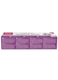 SPLAT Toothpaste Splat Sensitive White bioactive Reduction of Sensitivity and Enamel whitening100ml  - Image 3