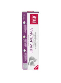 SPLAT Toothpaste Splat Sensitive White bioactive Reduction of Sensitivity and Enamel whitening100ml  - Image 4