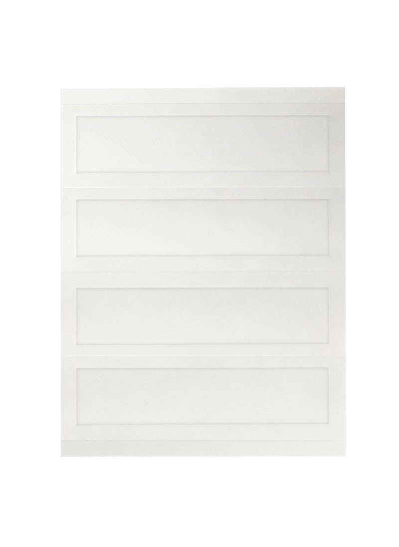Sustainable Greetings Sustainable Greetings Tent Table Place Cards (120 Count) Printer Friendly, 2.5 x 8.5 Inches  - Image 4