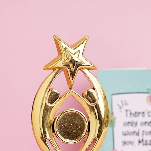Oye Happy – World's No.1 Mom Trophy | Mother's Day, Birthday | Best Mom Gifts, Mothers Day Gift for Moms - Image 5