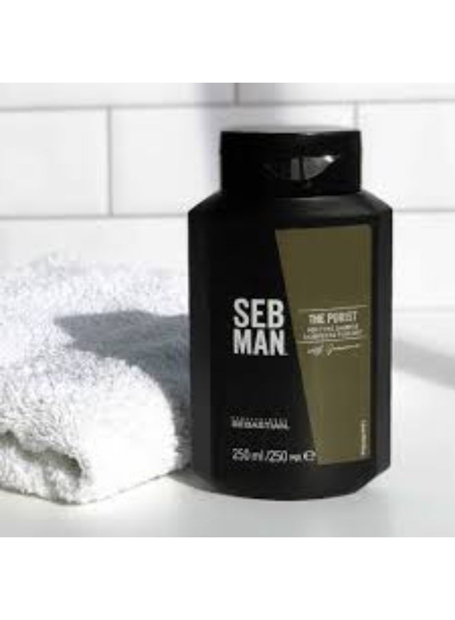SEB MAN Sebastian Sebman The Purist Purifying Shampoo 250ml - Image 2