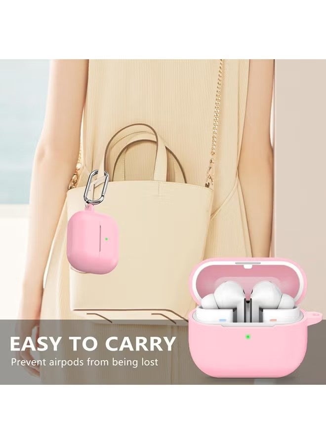 Samsung Galaxy Buds 3 / Buds 3 Pro Protective Case Cover with Cleaner Kit – Soft Silicone with Carabiner - Image 5