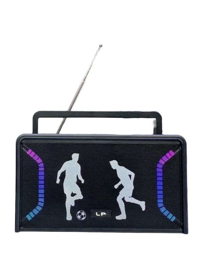 LP-V86 RGB Mini Portable Bluetooth Speaker – 10W Subwoofer, FM Radio, TF/USB Support, 1800mAh Battery - Image 1