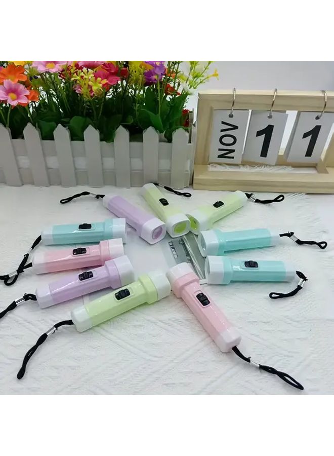 24 Pcs Mini Macaron Colorful Portable Flashlight Gift Box For Home Outdoor Camping - Image 5
