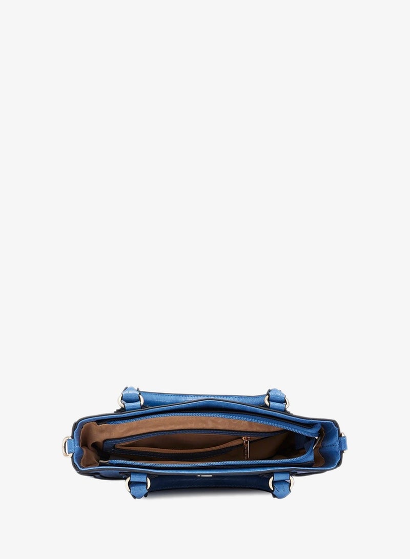 CAPRESE-NICOLE SATCHEL SMALL YALE BLUE - Image 4