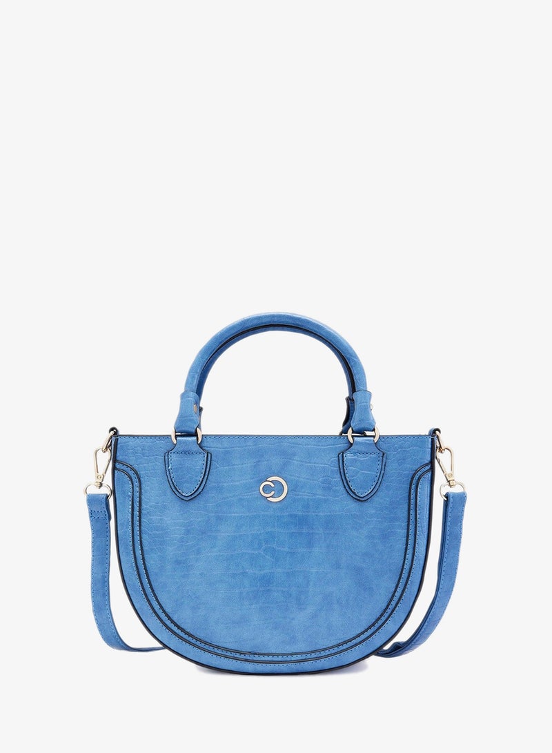 CAPRESE-NICOLE SATCHEL SMALL YALE BLUE - Image 1