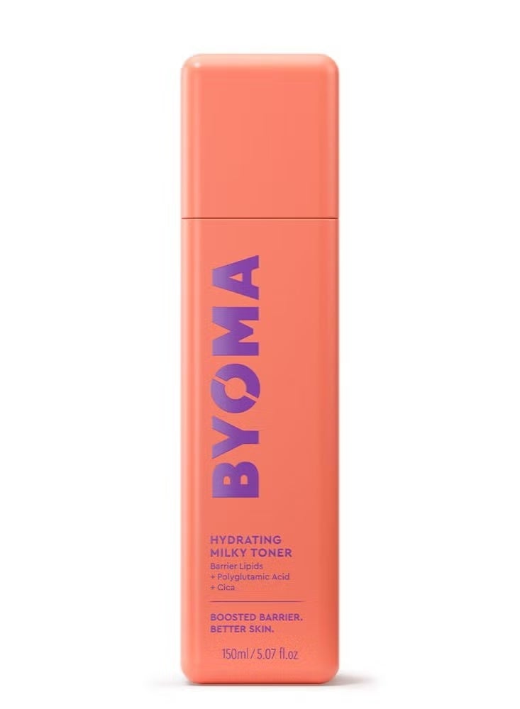 BYOMA Hydrating Milky Toner - Dewy, Ultra Hydrating Toner for Face - Soothes Skin, Locks in Moisture, Reduces Redness - Barrier Repair - 5.07 fl oz - Image 1
